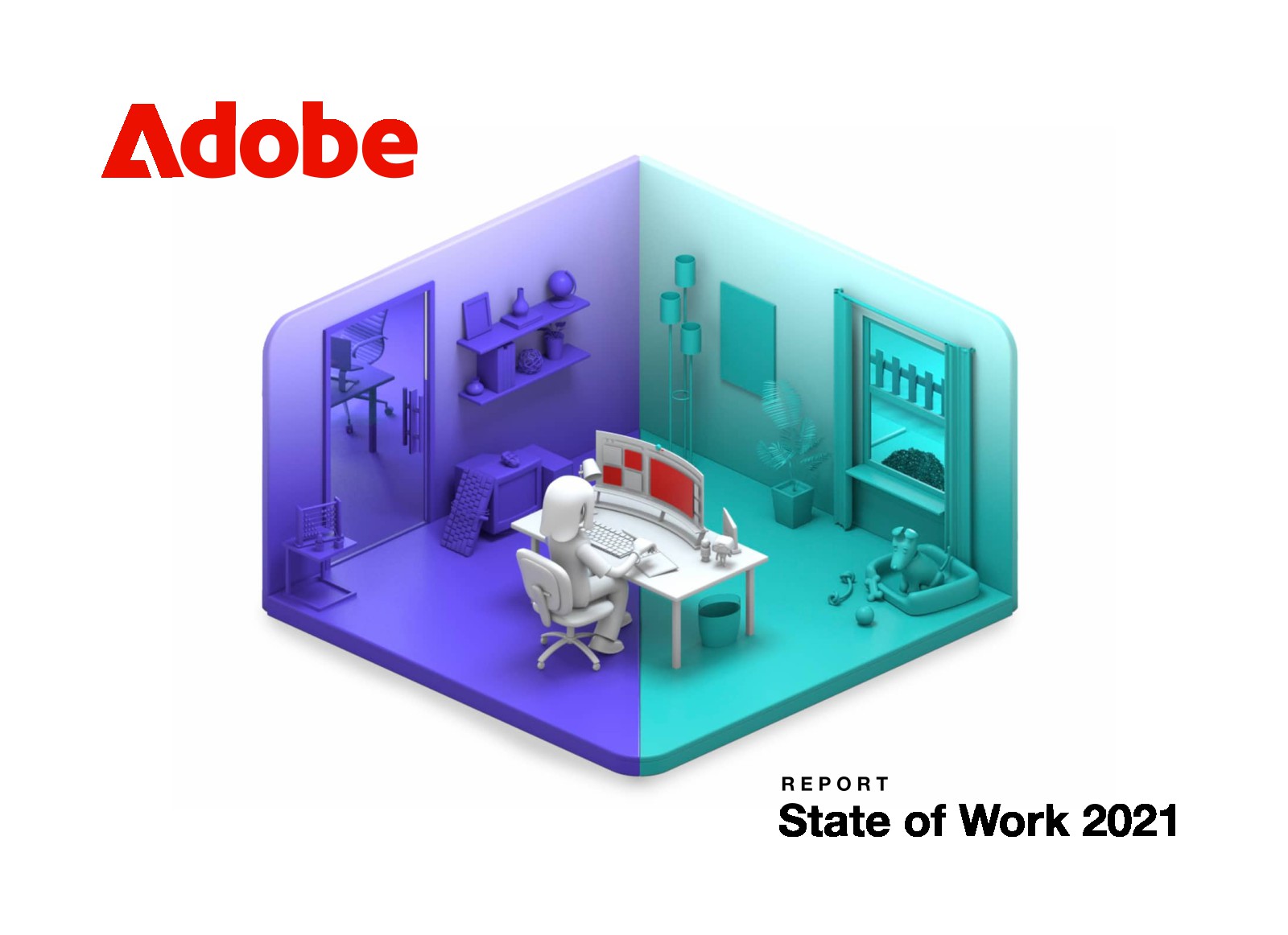 2021 State of Work Report cover