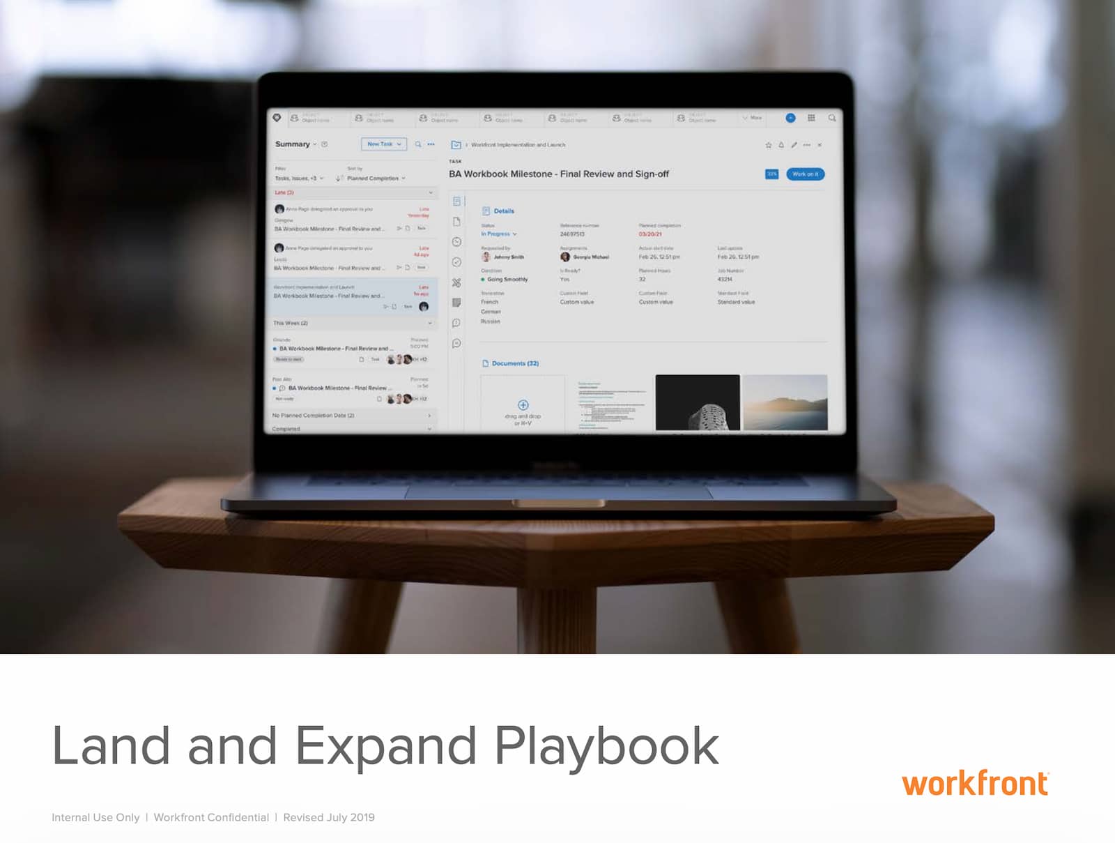 Workfront Sales playbook